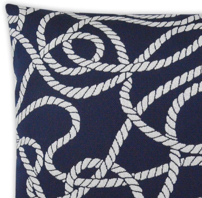 Contempo Outdoor Pillows/Nautical Ropes - Nautical Luxuries