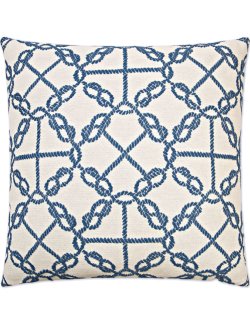 Contempo Indoor Pillows/Figure Eights Accent Pillow - Nautical Luxuries