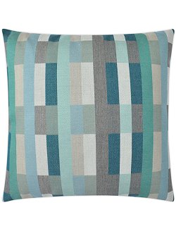 Contempo Neutrals Outdoor Pillows/Kiawah Beach Blues - Nautical Luxuries