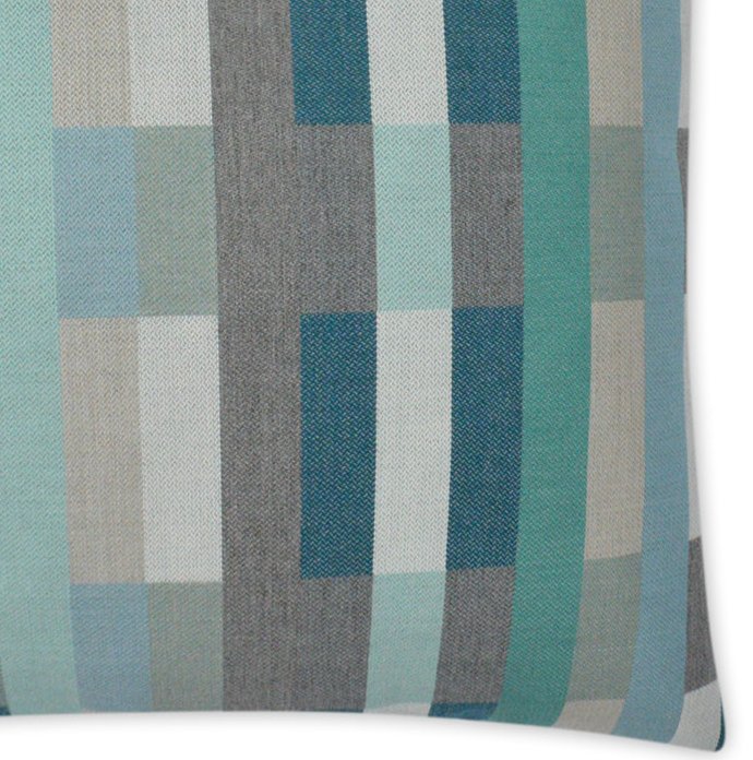 Contempo Neutrals Outdoor Pillows/Kiawah Beach Blues - Nautical Luxuries