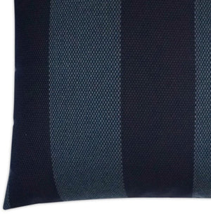 Contempo Neutrals Outdoor Pillows/Oceanside Stripe Indigo - Nautical Luxuries