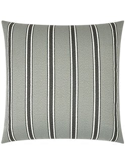 Contempo Neutrals Outdoor Pillows/Sausalito Stripe Grey - Nautical Luxuries