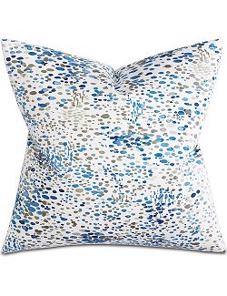 Watercolor Splash Accent Pillow - Nautical Luxuries