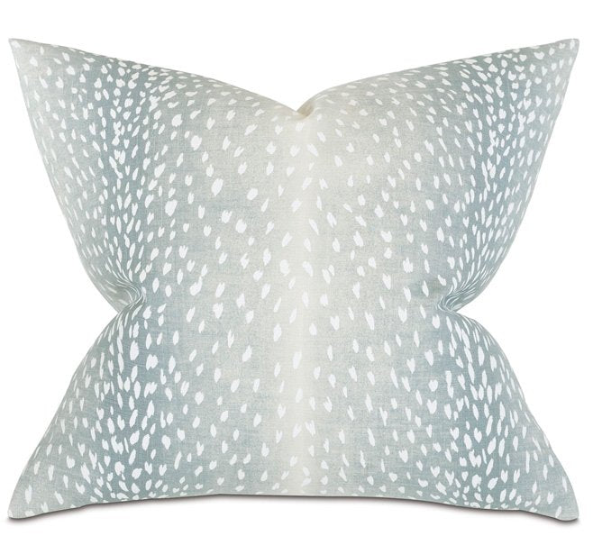 Aqua Fawn Ombre Accent Pillow - Nautical Luxuries