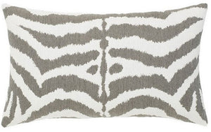 Wild Zebra Sunbrella® Chenille Outdoor Pillows - Nautical Luxuries
