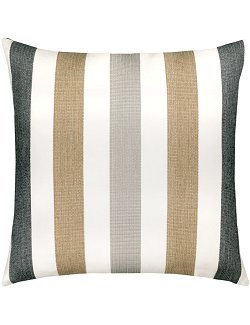 Dunes Striped Sunbrella® Outdoor Pillows - Nautical Luxuries