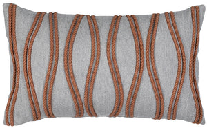 Rippling Waters Sunbrella® Outdoor Pillows - Nautical Luxuries