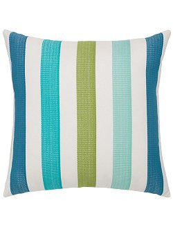 Mediterranean Stripe Sunbrella Outdoor Pillows Nautical Luxuries
