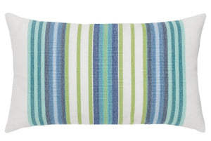 Summer Season Stripe Sunbrella Outdoor Pillows Nautical Luxuries