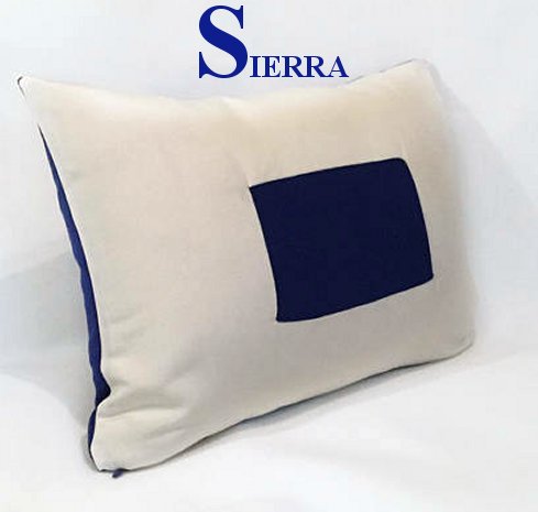 Sunbrella® Outdoor Nautical Code Flag Pillows - Nautical Luxuries