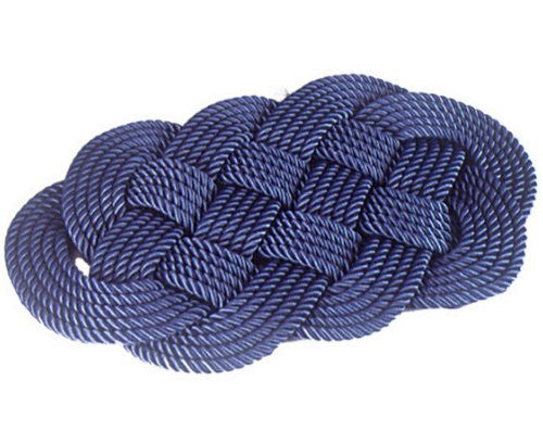 Italian Yachtsman's Braided Rope Mat | Nautical Luxuries