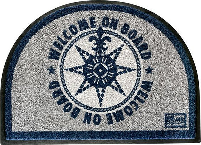 Non-Skid Indoor/Outdoor Welcome Yacht Mat - Nautical Luxuries