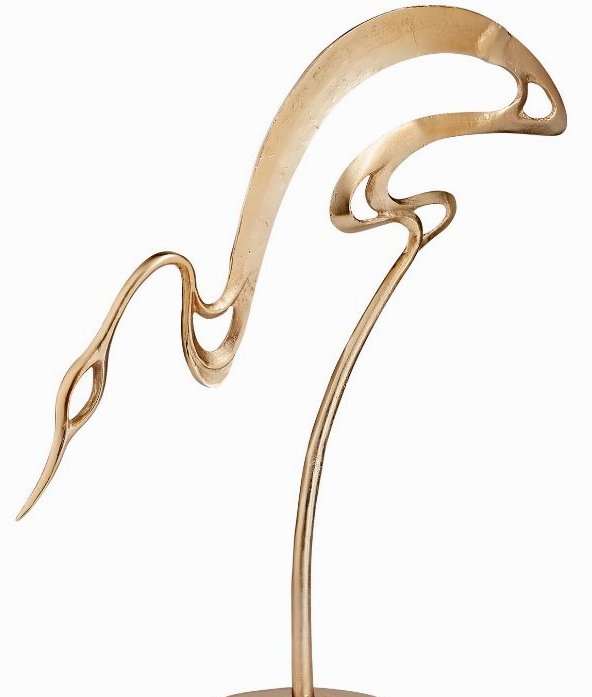 Great Heron Sculpture - Nautical Luxuries