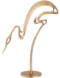 Great Heron Sculpture - Nautical Luxuries