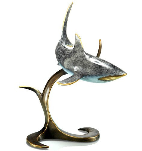On The Prowl Brass Sculpture - Nautical Luxuries
