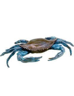 Bluepoint Crab Sculpture - Nautical Luxuries