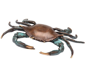 Bluepoint Crab Sculpture - Nautical Luxuries