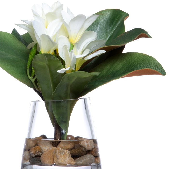 Plumeria Bloom Stateroom Bouquet Yacht Silks Arrangement - Nautical Luxuries