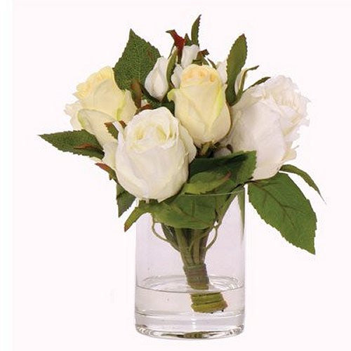 Petite Rosebud Stateroom Bouquet Yacht Silks Arrangement - Nautical Luxuries