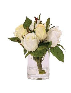 Petite Rosebud Stateroom Bouquet Yacht Silks Arrangement - Nautical Luxuries