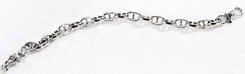 Sterling Silver Nautical Link Bracelets - Nautical Luxuries