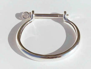 Sterling Silver Working Shackle Bracelet - Nautical Luxuries