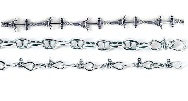 Sterling silver nautical bracelets deals