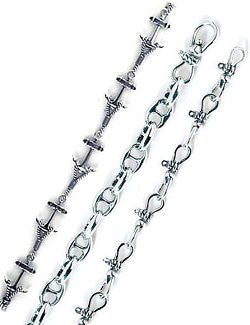 Sterling Silver Nautical Link Bracelets - Nautical Luxuries