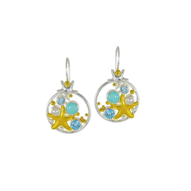 Sea Treasures Spring Starfish Gems - Nautical Luxuries