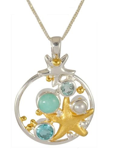 Sea Treasures Spring Starfish Gems - Nautical Luxuries
