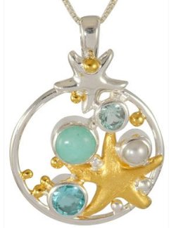 Sea Treasures Spring Starfish Gems - Nautical Luxuries