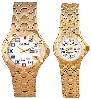 Code Flag Dress Watch - Nautical Luxuries