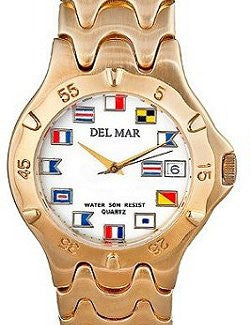 Code Flag Dress Watch - Nautical Luxuries