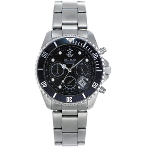 Ship's Anchor Stainless Chronograph Watches - Nautical Luxuries