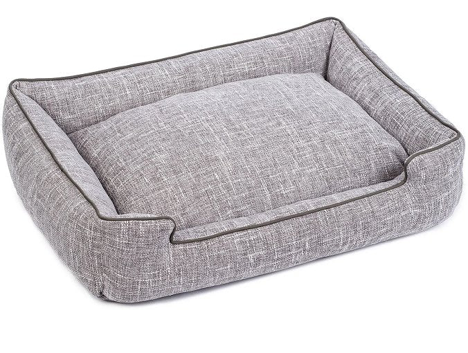 Sand Pebble Gris Luxury Pet Bed - Nautical Luxuries