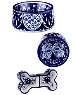 Costa Azul Pet Bowls - Nautical Luxuries