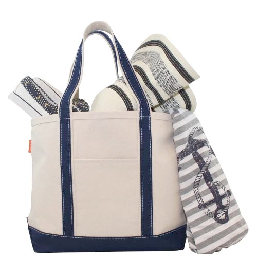 Classic Canvas Boat Tote - Nautical Luxuries