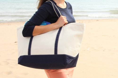 Classic Canvas Boat Tote - Nautical Luxuries