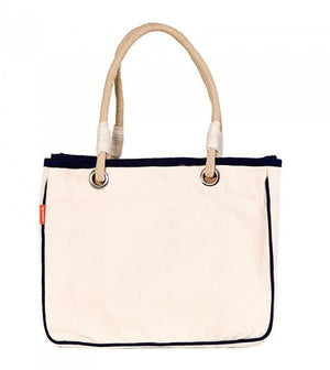 Natural Canvas Rope Handle Purse/Totes - Nautical Luxuries