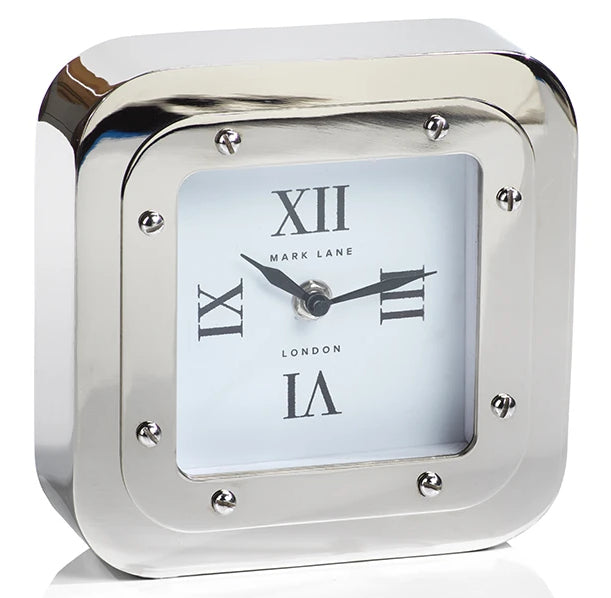 Steamship Riveted Table Clocks - Nautical Luxuries