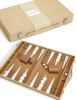 Cane Garden Bay Backgammon Set - Nautical Luxuries