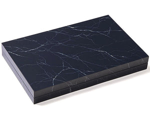 Marble Style Lacquered Superyacht Backgammon Sets - Nautical Luxuries