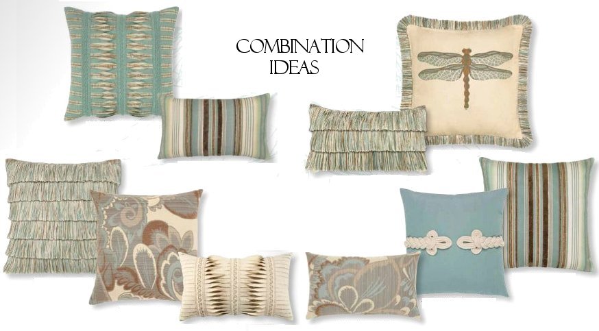 Mixable Stripes Sunbrella® Outdoor Pillows - Nautical Luxuries