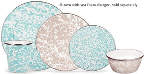 Water Splash Porcelain Enamelware Dinnerware - Nautical Luxuries
