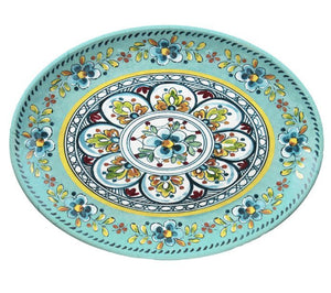 Old World: Aegean Turquoise Melamine Dinnerware - Nautical Luxuries
