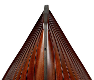 Solid Wood Working Dinghy Bookshelf - Nautical Luxuries