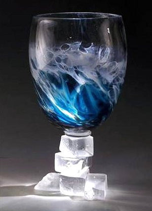 Caleb Nichols Offshore Southern Ocean Glass Sculpture - Nautical Luxuries